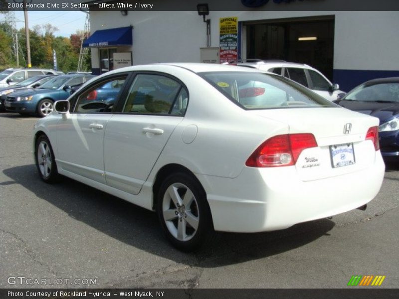Taffeta White / Ivory 2006 Honda Civic EX Sedan