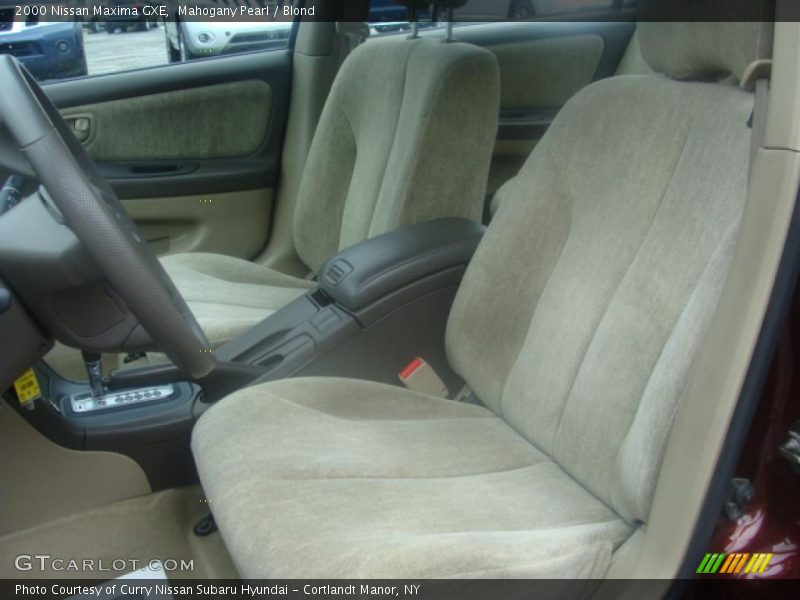 Mahogany Pearl / Blond 2000 Nissan Maxima GXE