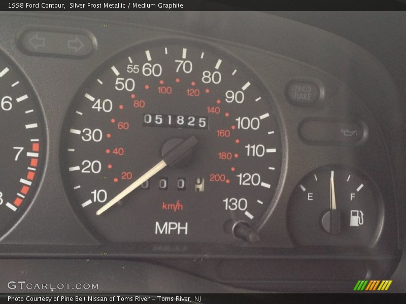 Silver Frost Metallic / Medium Graphite 1998 Ford Contour