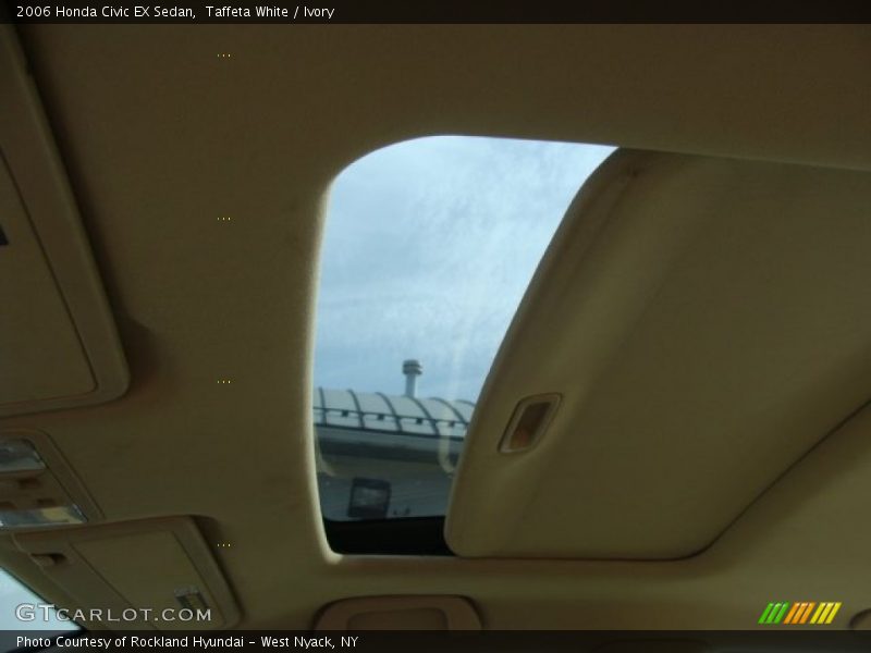 Taffeta White / Ivory 2006 Honda Civic EX Sedan