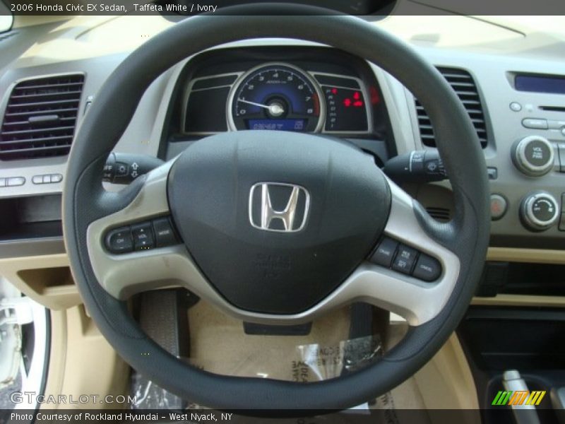 Taffeta White / Ivory 2006 Honda Civic EX Sedan