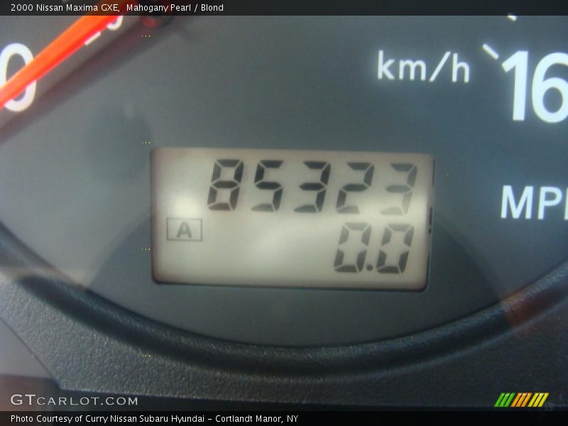 Mahogany Pearl / Blond 2000 Nissan Maxima GXE