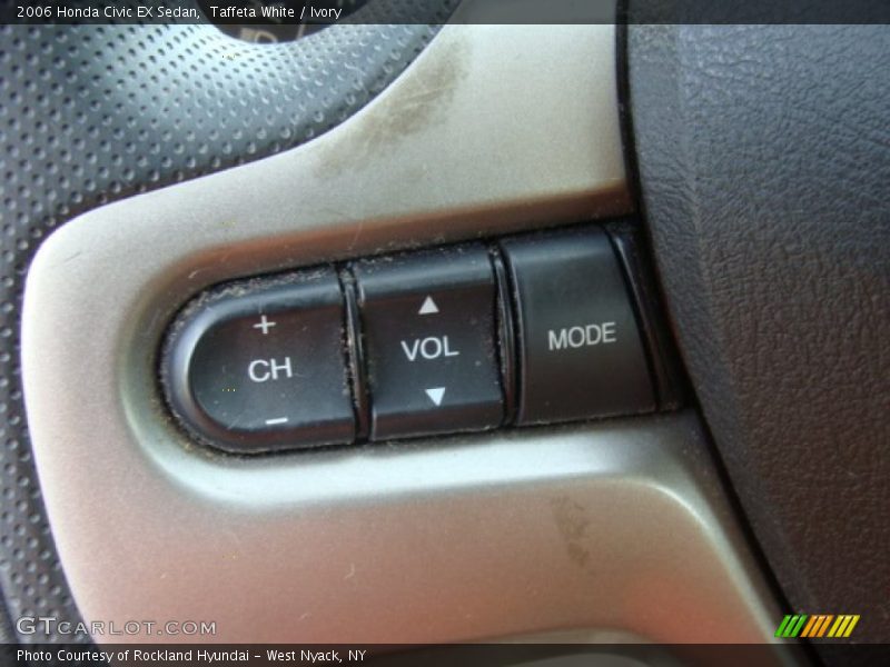 Taffeta White / Ivory 2006 Honda Civic EX Sedan