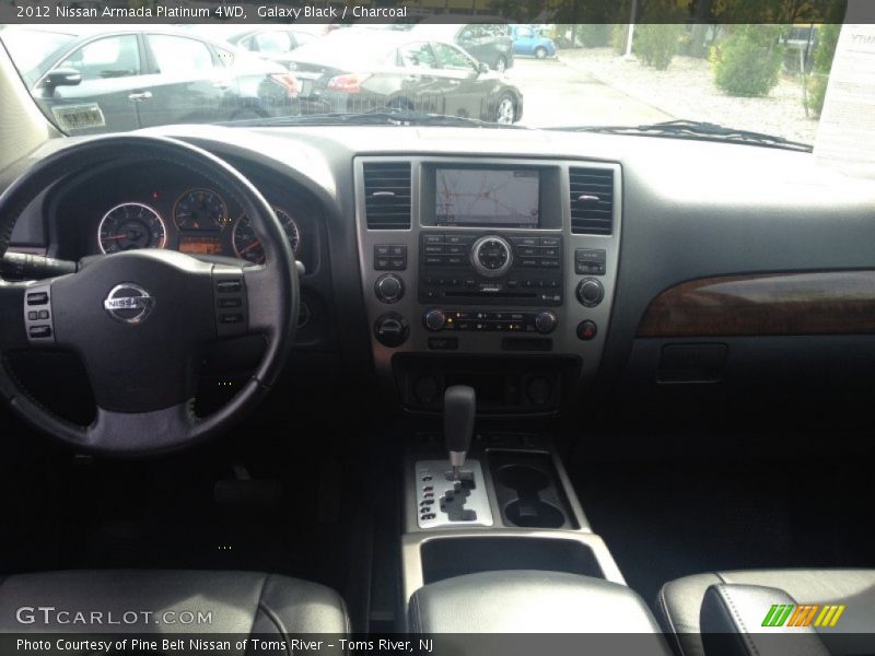 Galaxy Black / Charcoal 2012 Nissan Armada Platinum 4WD