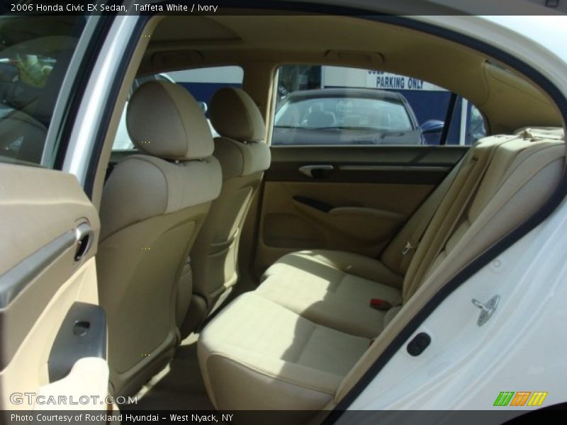 Taffeta White / Ivory 2006 Honda Civic EX Sedan