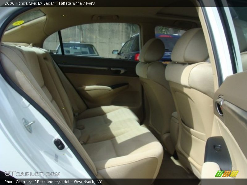 Taffeta White / Ivory 2006 Honda Civic EX Sedan