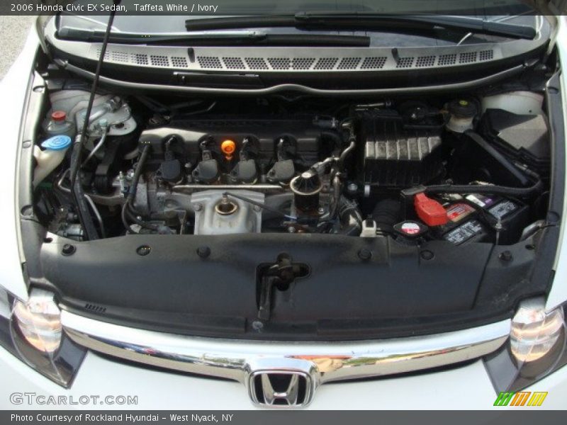 Taffeta White / Ivory 2006 Honda Civic EX Sedan