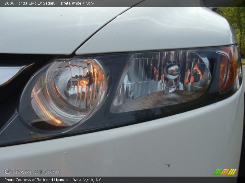 Taffeta White / Ivory 2006 Honda Civic EX Sedan