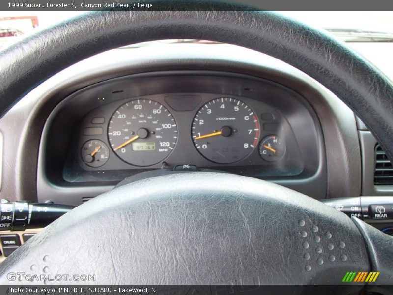 Canyon Red Pearl / Beige 1999 Subaru Forester S