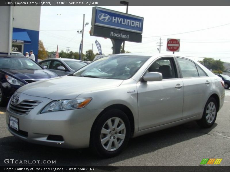 Classic Silver Metallic / Ash 2009 Toyota Camry Hybrid