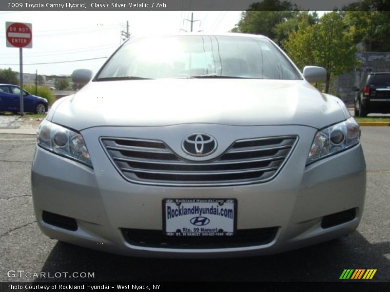 Classic Silver Metallic / Ash 2009 Toyota Camry Hybrid