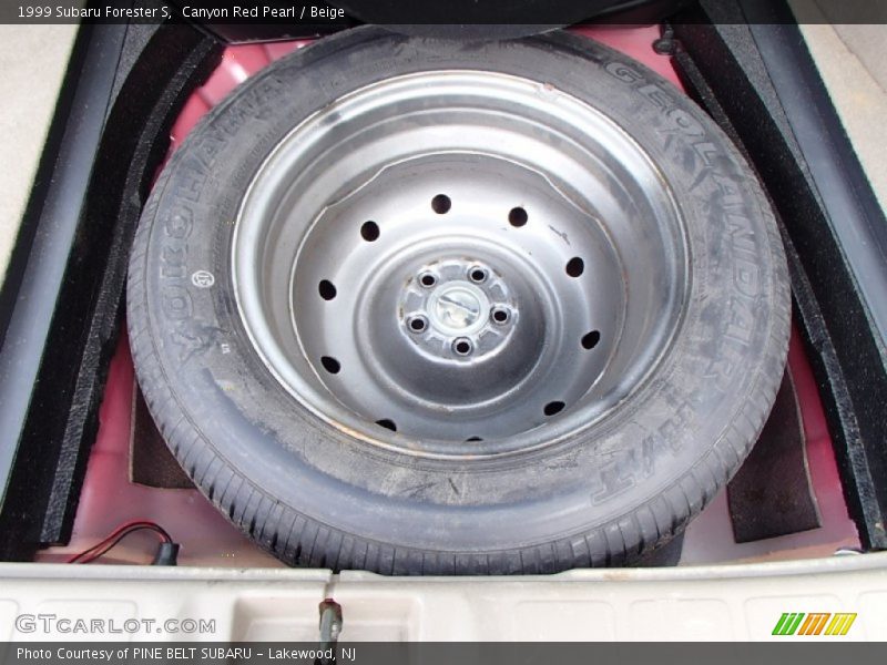 Canyon Red Pearl / Beige 1999 Subaru Forester S