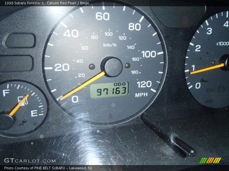 Canyon Red Pearl / Beige 1999 Subaru Forester S