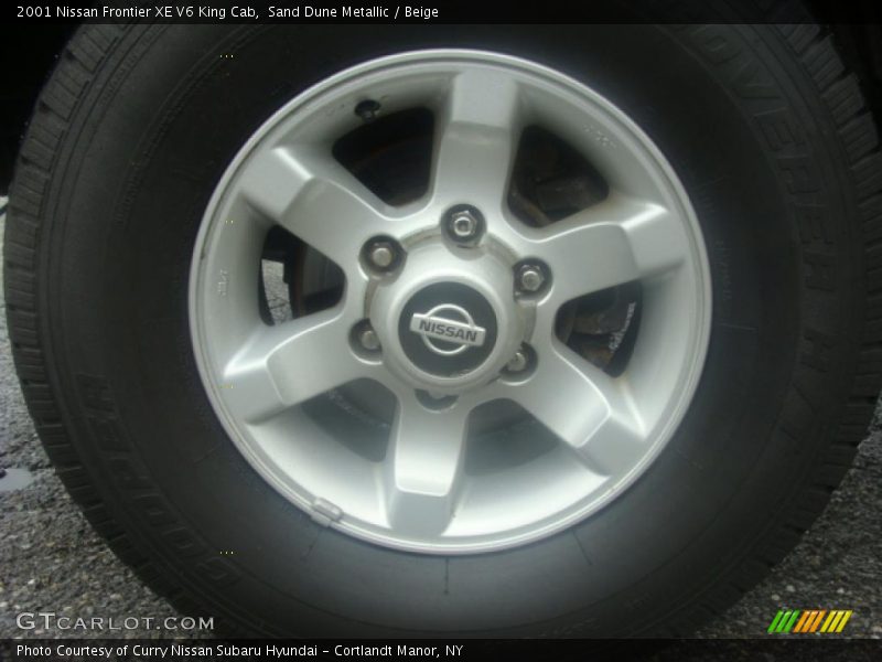 Sand Dune Metallic / Beige 2001 Nissan Frontier XE V6 King Cab
