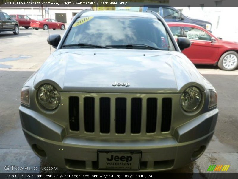 Bright Silver Metallic / Dark Slate Gray 2010 Jeep Compass Sport 4x4