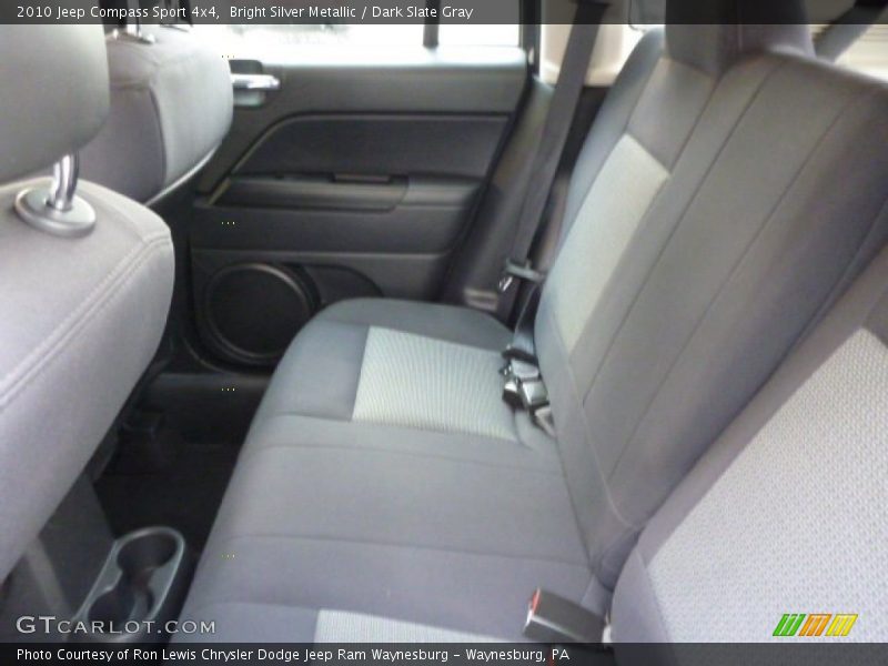 Bright Silver Metallic / Dark Slate Gray 2010 Jeep Compass Sport 4x4