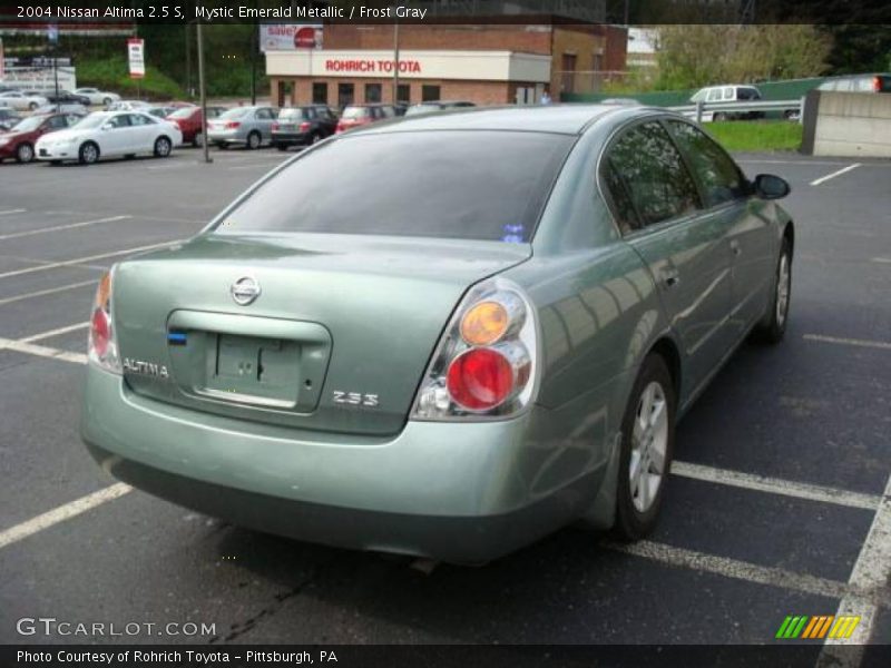 Mystic Emerald Metallic / Frost Gray 2004 Nissan Altima 2.5 S