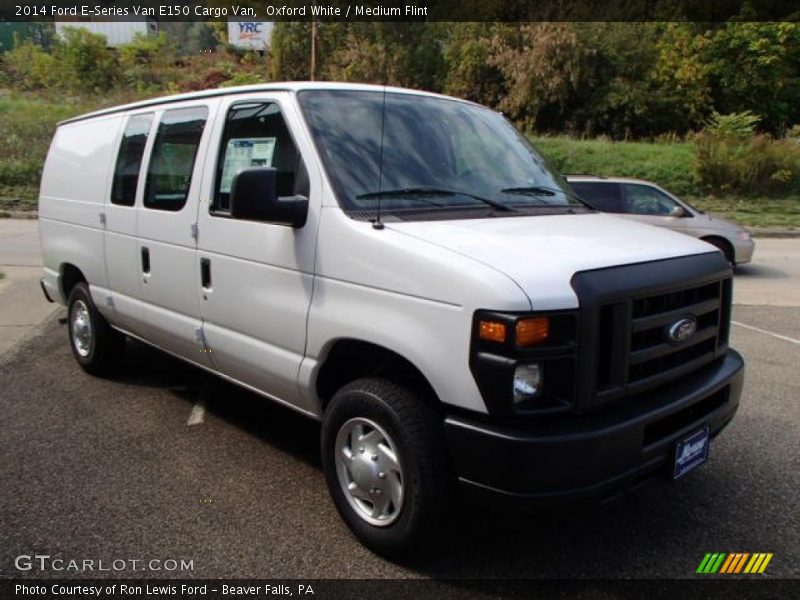 Oxford White / Medium Flint 2014 Ford E-Series Van E150 Cargo Van