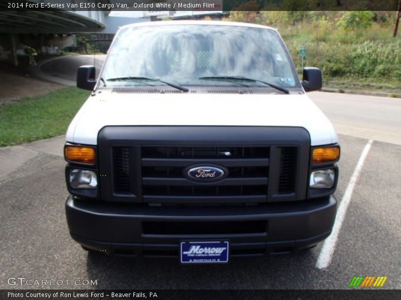 Oxford White / Medium Flint 2014 Ford E-Series Van E150 Cargo Van