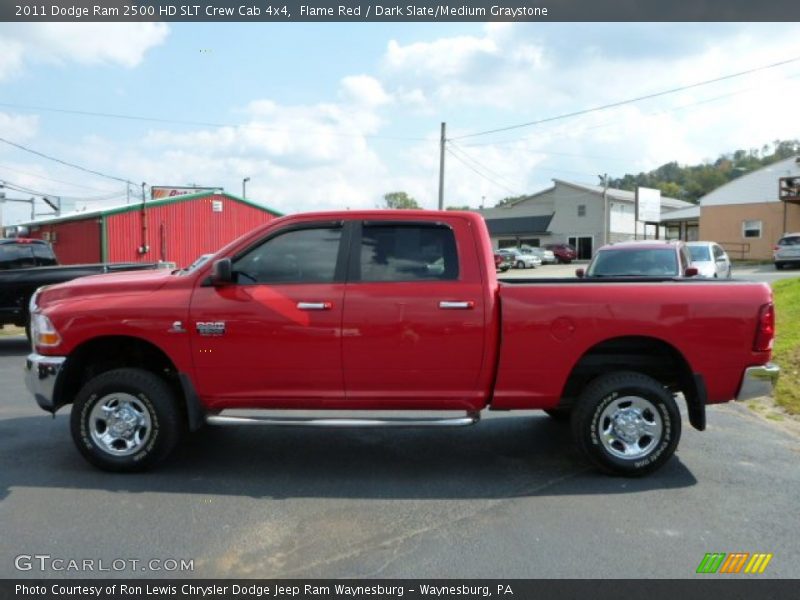 Flame Red / Dark Slate/Medium Graystone 2011 Dodge Ram 2500 HD SLT Crew Cab 4x4