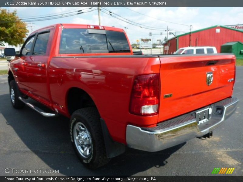 Flame Red / Dark Slate/Medium Graystone 2011 Dodge Ram 2500 HD SLT Crew Cab 4x4