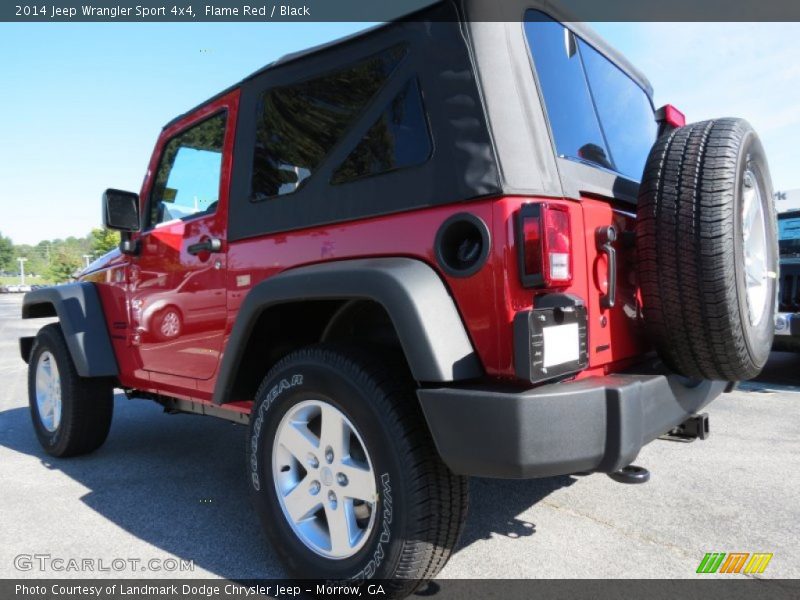 Flame Red / Black 2014 Jeep Wrangler Sport 4x4