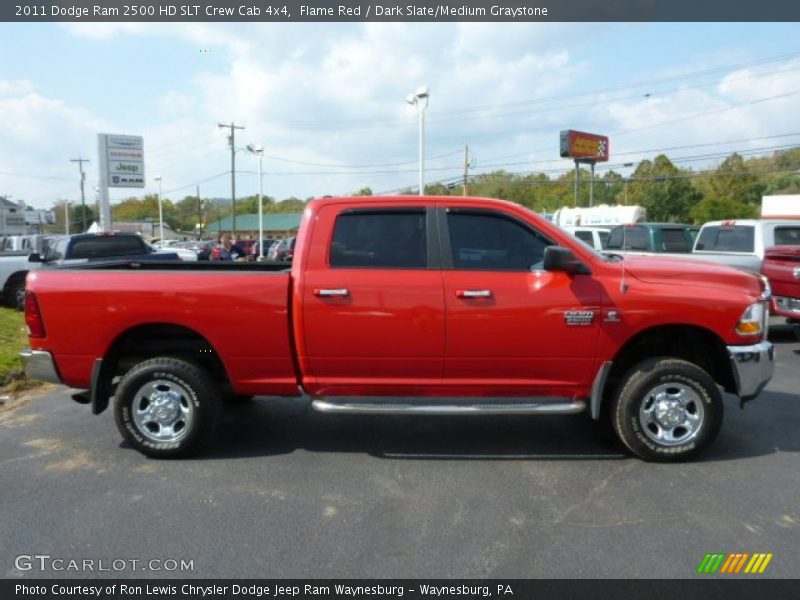 Flame Red / Dark Slate/Medium Graystone 2011 Dodge Ram 2500 HD SLT Crew Cab 4x4