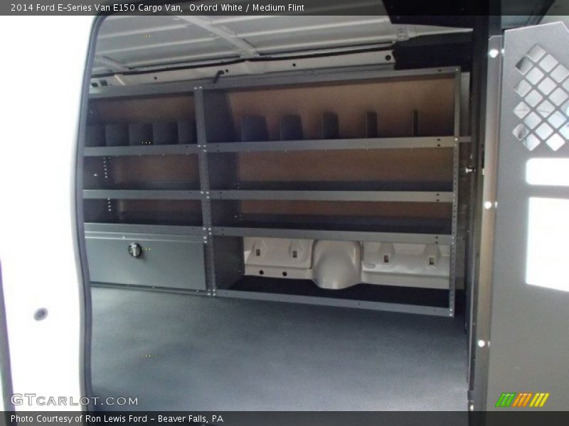 Oxford White / Medium Flint 2014 Ford E-Series Van E150 Cargo Van