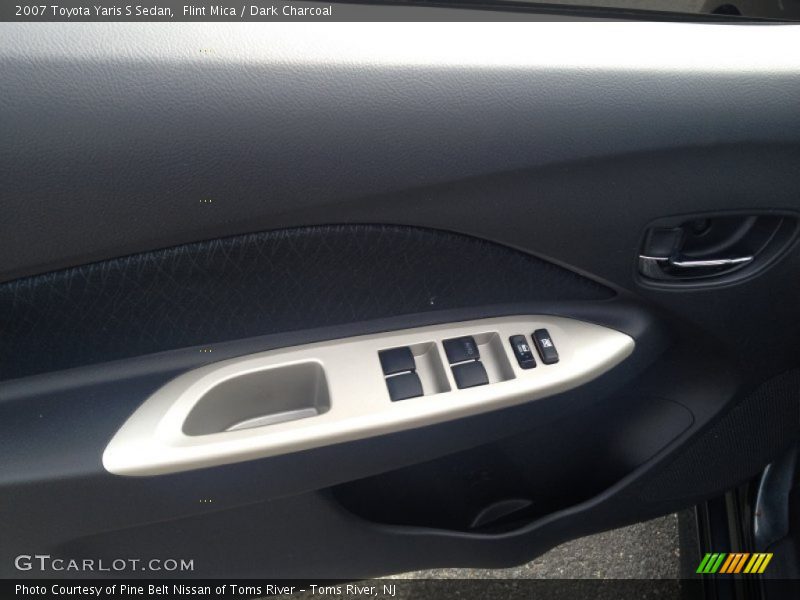 Flint Mica / Dark Charcoal 2007 Toyota Yaris S Sedan