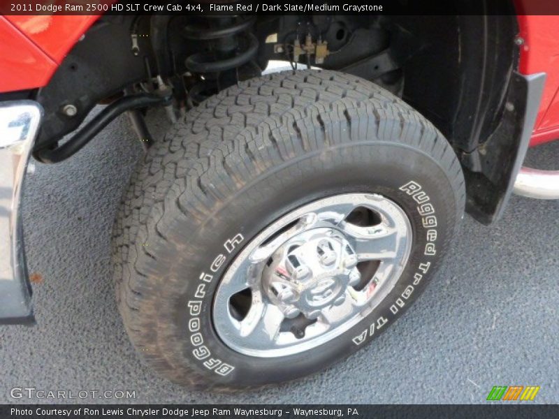 Flame Red / Dark Slate/Medium Graystone 2011 Dodge Ram 2500 HD SLT Crew Cab 4x4