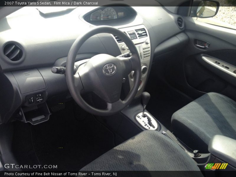 Flint Mica / Dark Charcoal 2007 Toyota Yaris S Sedan