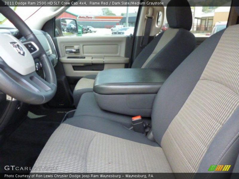 Flame Red / Dark Slate/Medium Graystone 2011 Dodge Ram 2500 HD SLT Crew Cab 4x4