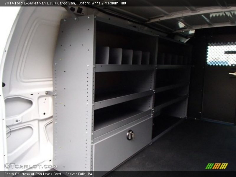 Oxford White / Medium Flint 2014 Ford E-Series Van E150 Cargo Van
