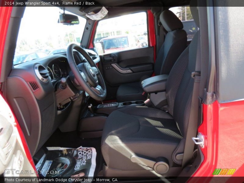 Flame Red / Black 2014 Jeep Wrangler Sport 4x4