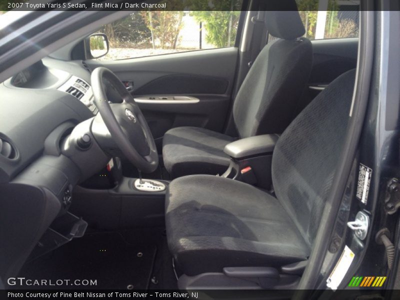 Flint Mica / Dark Charcoal 2007 Toyota Yaris S Sedan