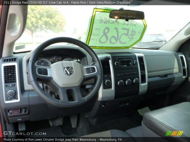 Flame Red / Dark Slate/Medium Graystone 2011 Dodge Ram 2500 HD SLT Crew Cab 4x4