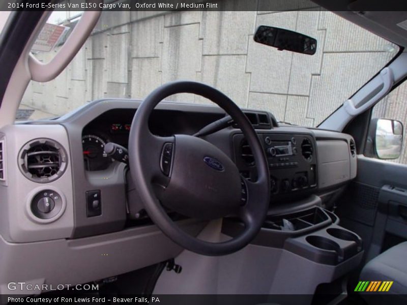 Dashboard of 2014 E-Series Van E150 Cargo Van