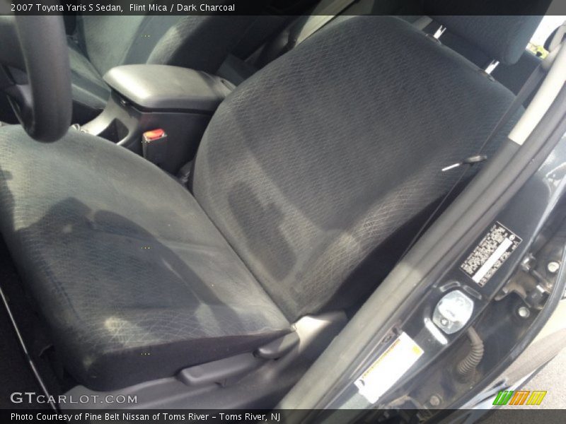 Flint Mica / Dark Charcoal 2007 Toyota Yaris S Sedan