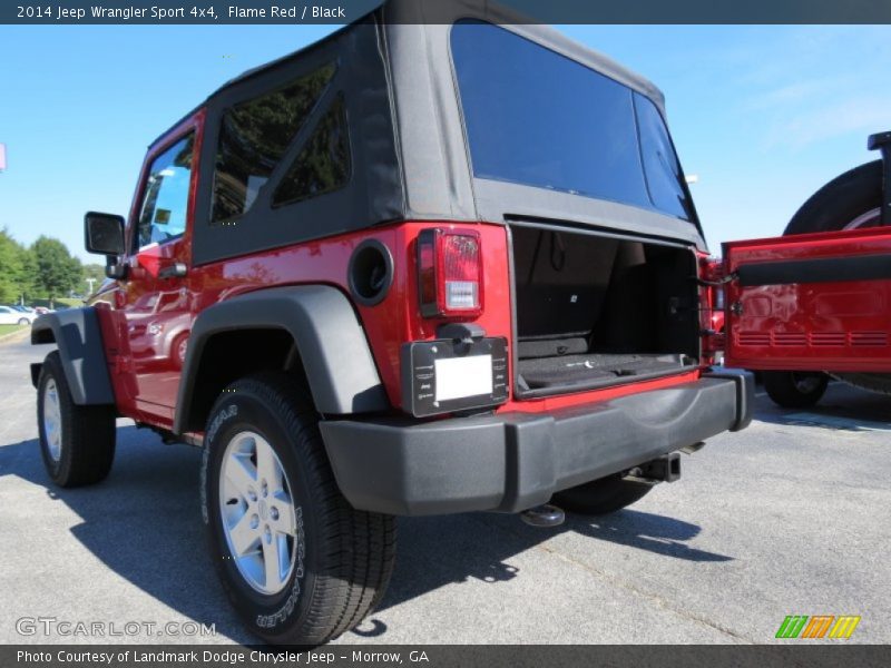 Flame Red / Black 2014 Jeep Wrangler Sport 4x4