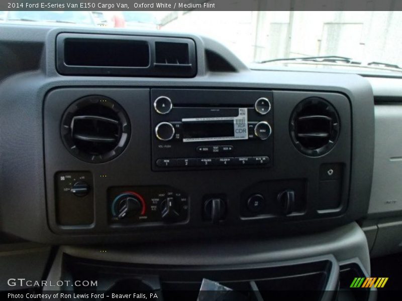 Controls of 2014 E-Series Van E150 Cargo Van