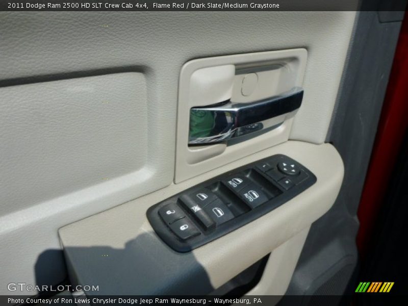 Flame Red / Dark Slate/Medium Graystone 2011 Dodge Ram 2500 HD SLT Crew Cab 4x4