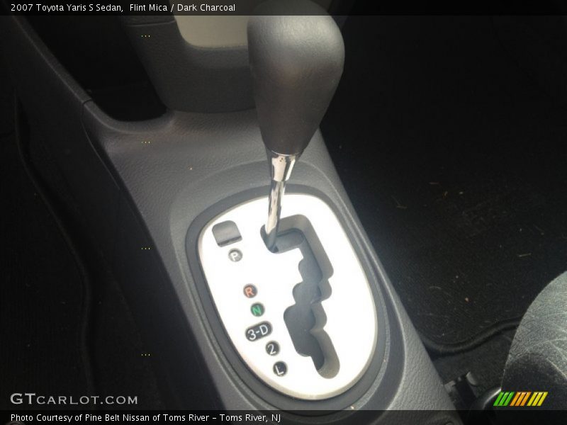 Flint Mica / Dark Charcoal 2007 Toyota Yaris S Sedan