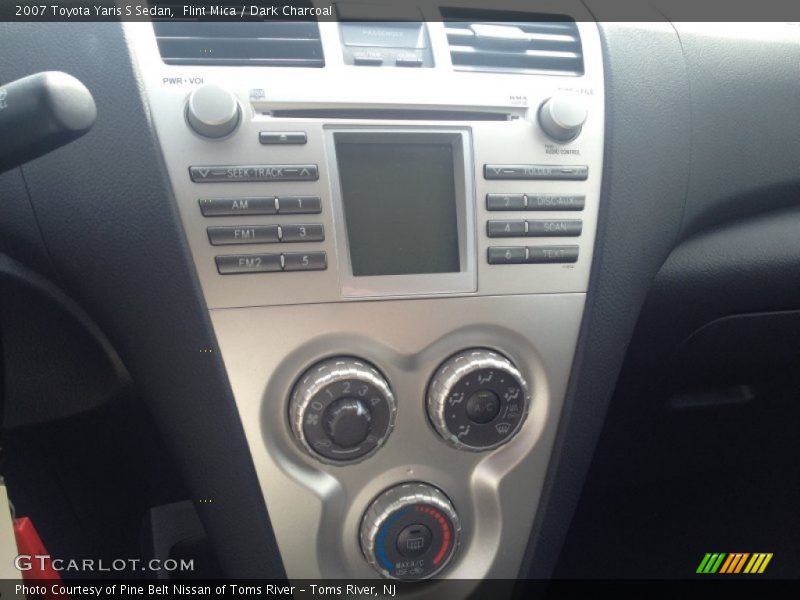 Flint Mica / Dark Charcoal 2007 Toyota Yaris S Sedan