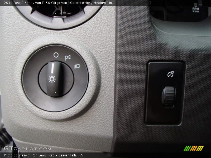Controls of 2014 E-Series Van E150 Cargo Van