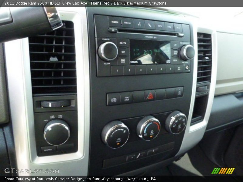 Flame Red / Dark Slate/Medium Graystone 2011 Dodge Ram 2500 HD SLT Crew Cab 4x4