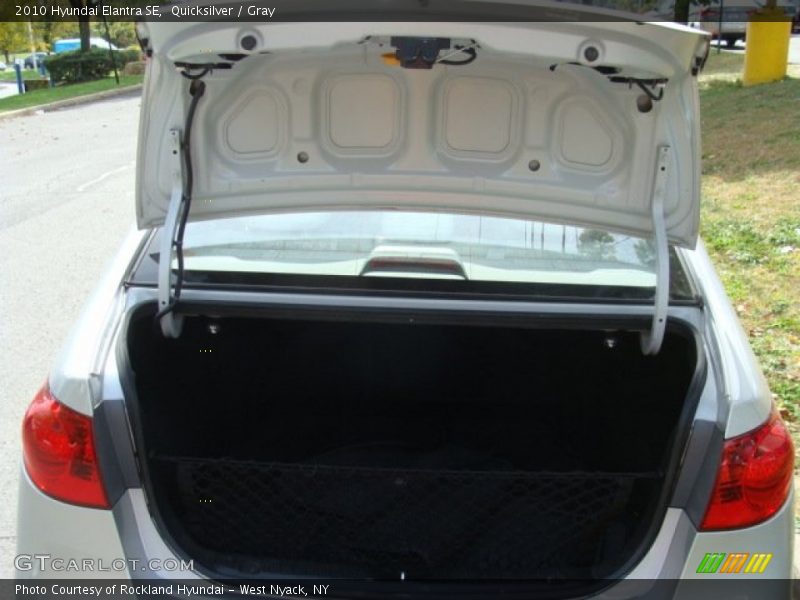 Quicksilver / Gray 2010 Hyundai Elantra SE