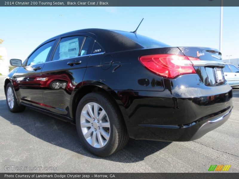 Black Clear Coat / Black 2014 Chrysler 200 Touring Sedan