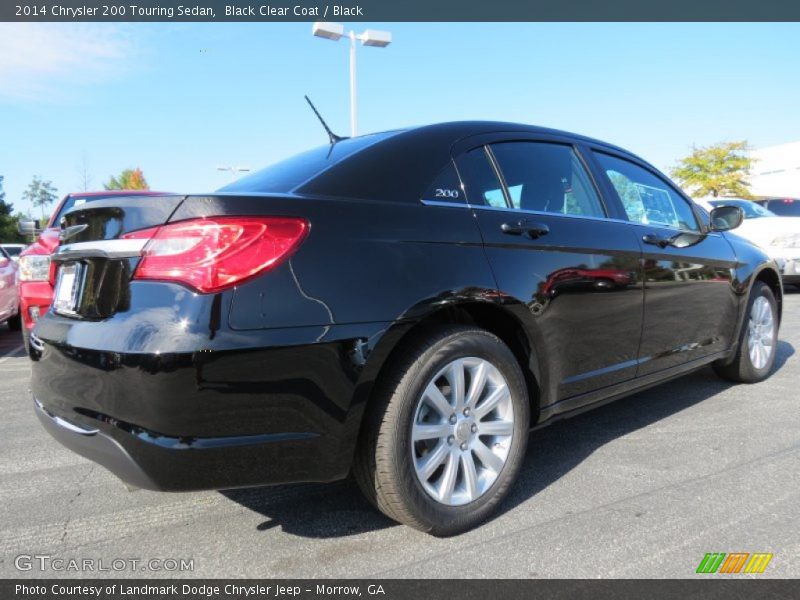 Black Clear Coat / Black 2014 Chrysler 200 Touring Sedan