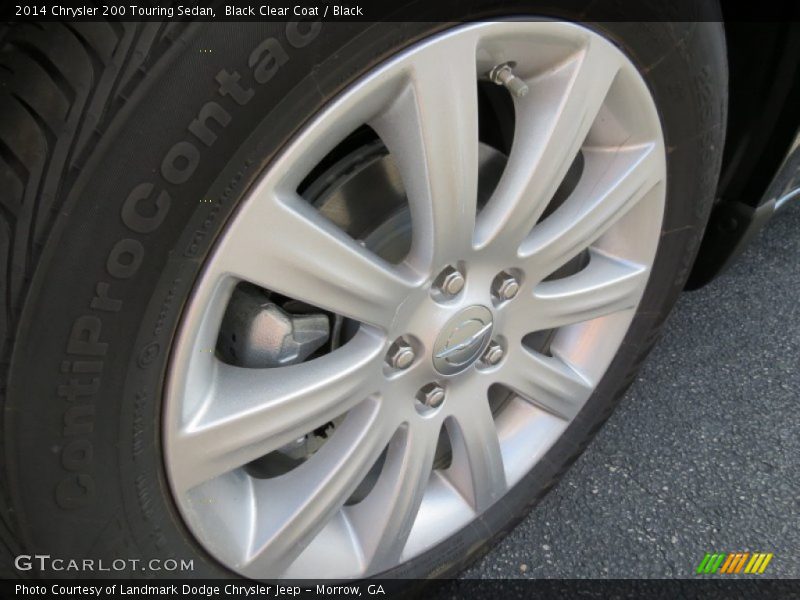 Black Clear Coat / Black 2014 Chrysler 200 Touring Sedan
