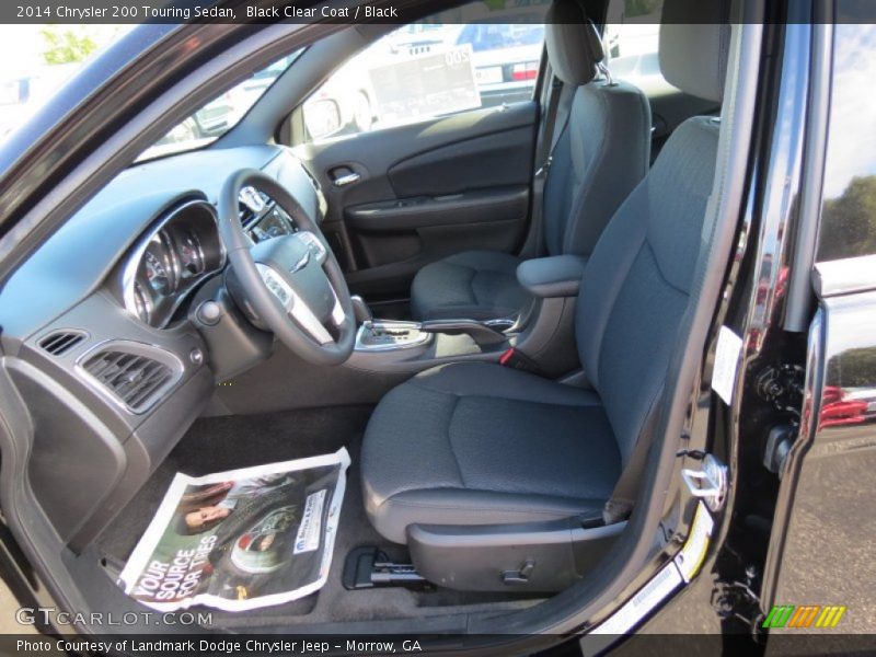 Black Clear Coat / Black 2014 Chrysler 200 Touring Sedan